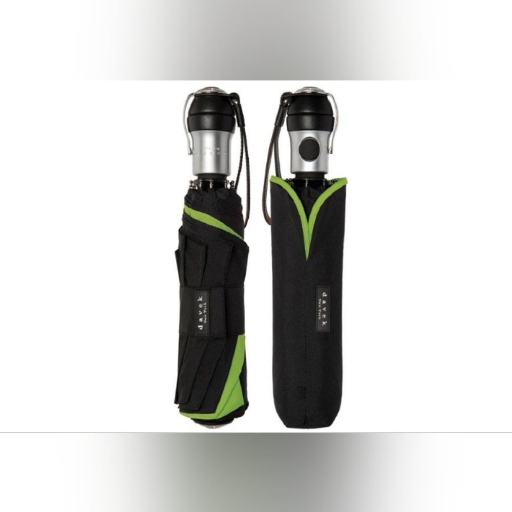 Davek Solo Umbrella, Black/Wasabi - Picture 3 of 4